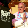 The Pope loves his new HafLife shirt!
