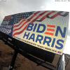 Billboard design for the Biden/Harris campaign